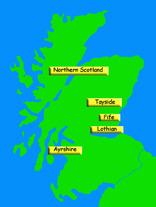 Scottish golfing regions