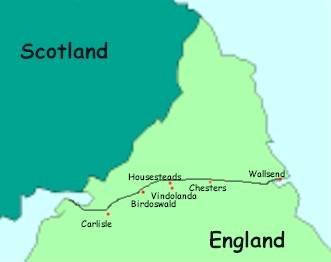 hadrians wall Scotland England border
